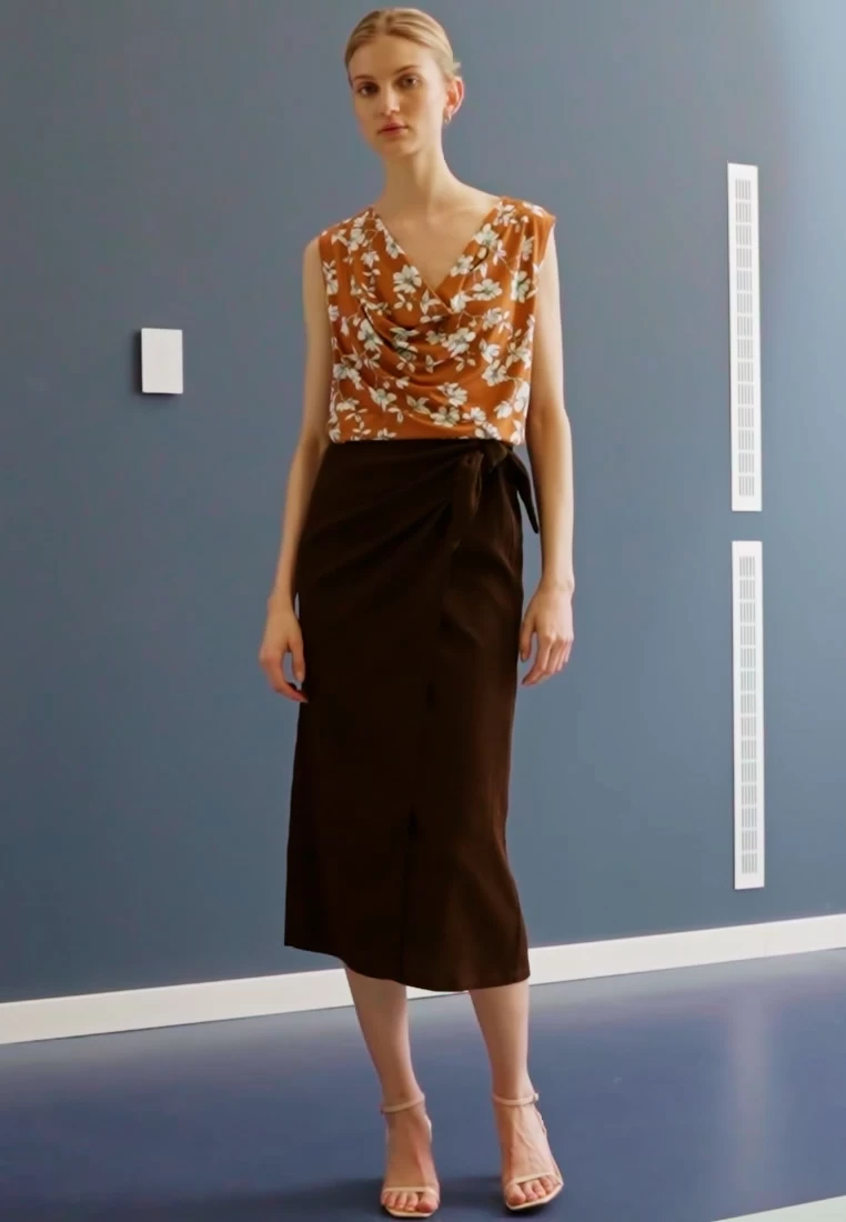 Top - Brown/white 2 Top - Brown/white – Bild 2