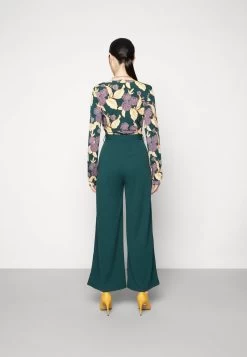 Anna Field Jumpsuit - Dark Green/yellow -Anna Field Angebote Store 03cd4744a3114e5dabc333db7a3180ff