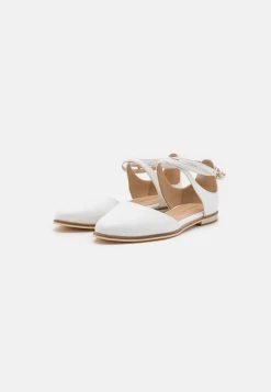Anna Field LEATHER - Riemchenballerina - White -Anna Field Angebote Store 04b387330986465db9445e95468219d7