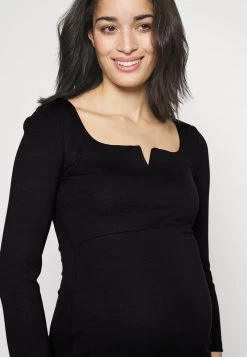 NOTCH NECKLINE MIDI DRESS - Jerseykleid - Black -Anna Field Angebote Store 08d9c5edccaa40e9a1279899f7800784