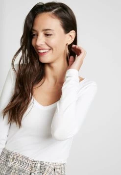 Anna Field BASIC - Langarmshirt - White -Anna Field Angebote Store 11452ed58a634defa3d9bbe41f009514