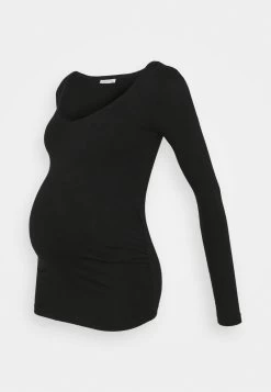 V NECK BASIC LONG SLEEVE TOP - Langarmshirt - Bordeaux -Anna Field Angebote Store 13122de988ef4e02a9ff3959d4901d1f