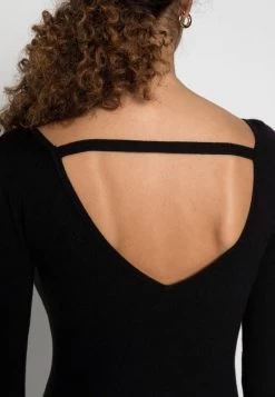 Anna Field OFFENER RÜCKEN BODYCON MINI STRICKKLEID - Etuikleid - Black -Anna Field Angebote Store 1e77fbe5821d4c448cad2c7c1537bd30