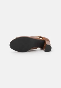 Anna Field LEATHER - Schaftsandale - Cognac -Anna Field Angebote Store 1f6a2f6ff19e4d74bb3ca5506bba5cab