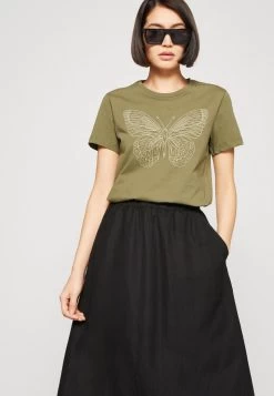 Anna Field T-Shirt Print - Green -Anna Field Angebote Store 22c5c4a7a1214ac1bdc41ed0b9b32aae