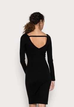 Anna Field OFFENER RÜCKEN BODYCON MINI STRICKKLEID - Etuikleid - Black -Anna Field Angebote Store 25fed224e72345b8b83ced82993358f5 1
