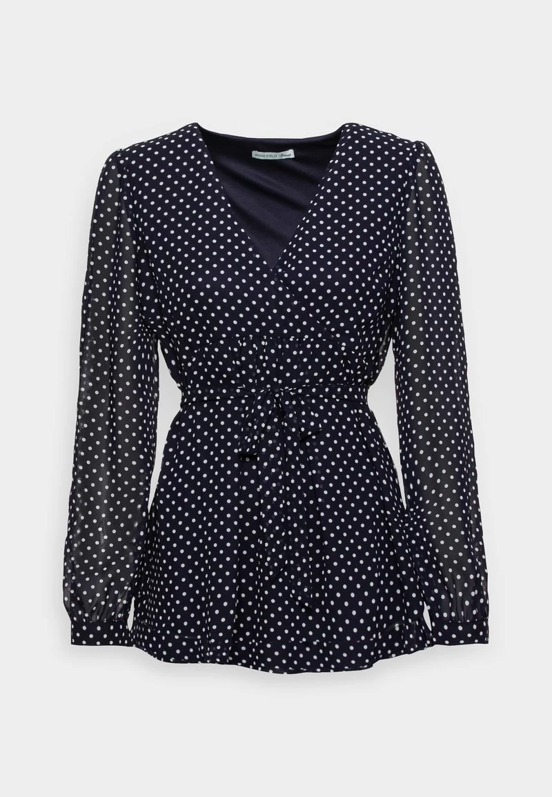 Bluse - Blue/white 4 Bluse - Blue/white – Bild 4