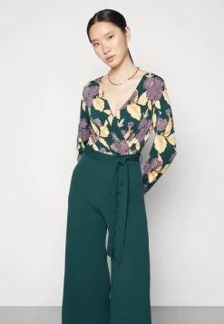 Anna Field Jumpsuit - Dark Green/yellow -Anna Field Angebote Store 281a8151780d48a4b4b5a19c27afa953