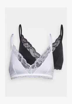 Anna Field 2 PACK - Triangel BH - Black/ White -Anna Field Angebote Store 2992bd4c81ab4192ae390bba41a0ce04