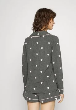 Anna Field Nachtwäsche Set - Dark Grey/pink -Anna Field Angebote Store 2a8acec178724d569337a035ed5901d7