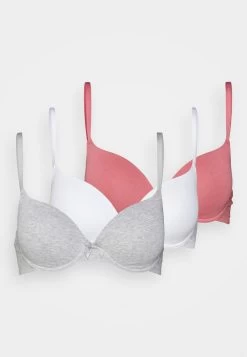 Anna Field SUNLIGHT 3PP TSHIRT BRA - Bügel BH - Pink/grey/white -Anna Field Angebote Store 2dc08d5a17e5486e994df821bba6549b