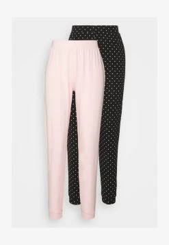 Anna Field 2 PACK - Nachtwäsche Hose - Black/white -Anna Field Angebote Store 313e84533d0c42be82ab00e5a3b965ed