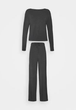 Anna Field Nachtwäsche Set - Dark Grey -Anna Field Angebote Store 34c4b3211e1c41ff8ea8df81296bd993