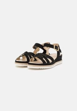 Anna Field LEATHER - Keilsandalette - Black -Anna Field Angebote Store 4895b5e19baf46ad93feada01a3b97e8