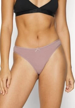 Anna Field GEORGINA 7PP THONG COTTON - String - Black/pink -Anna Field Angebote Store 4b32aad786514479923d25cd5c95ab9a