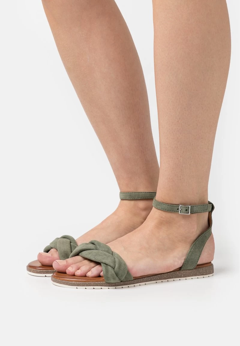 Anna Field LEATHER - Riemensandalette - Khaki 1 Anna Field LEATHER - Riemensandalette - Khaki