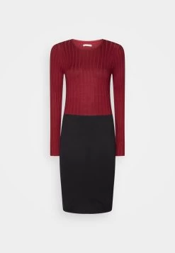 Anna Field CREW AUSSCHNITT RIPP TOP BODYCON MINI STRICKKLEID - Etuikleid - Brown -Anna Field Angebote Store 4c3f74dd4f7e42219a289d085302e1b0
