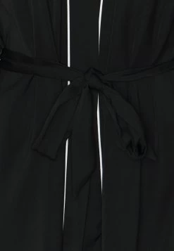 Anna Field AMANDA SATIN DRESSING GOWN - Bademantel - Black -Anna Field Angebote Store 4cb2427b486e4ab3b54c4c6bf8a5de97