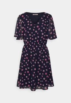 Anna Field V-NECK SLEEVE DRESS - Freizeitkleid - Dark Blue/pink -Anna Field Angebote Store 4d4f150c13af482a9764e57a81daf67b 1