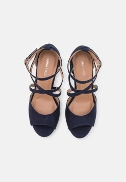 Anna Field Plateausandalette - Dark Blue -Anna Field Angebote Store 4fa3da29e73a46c2aca5981f62ee3a6c