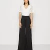 Anna Field Jumpsuit - White/black