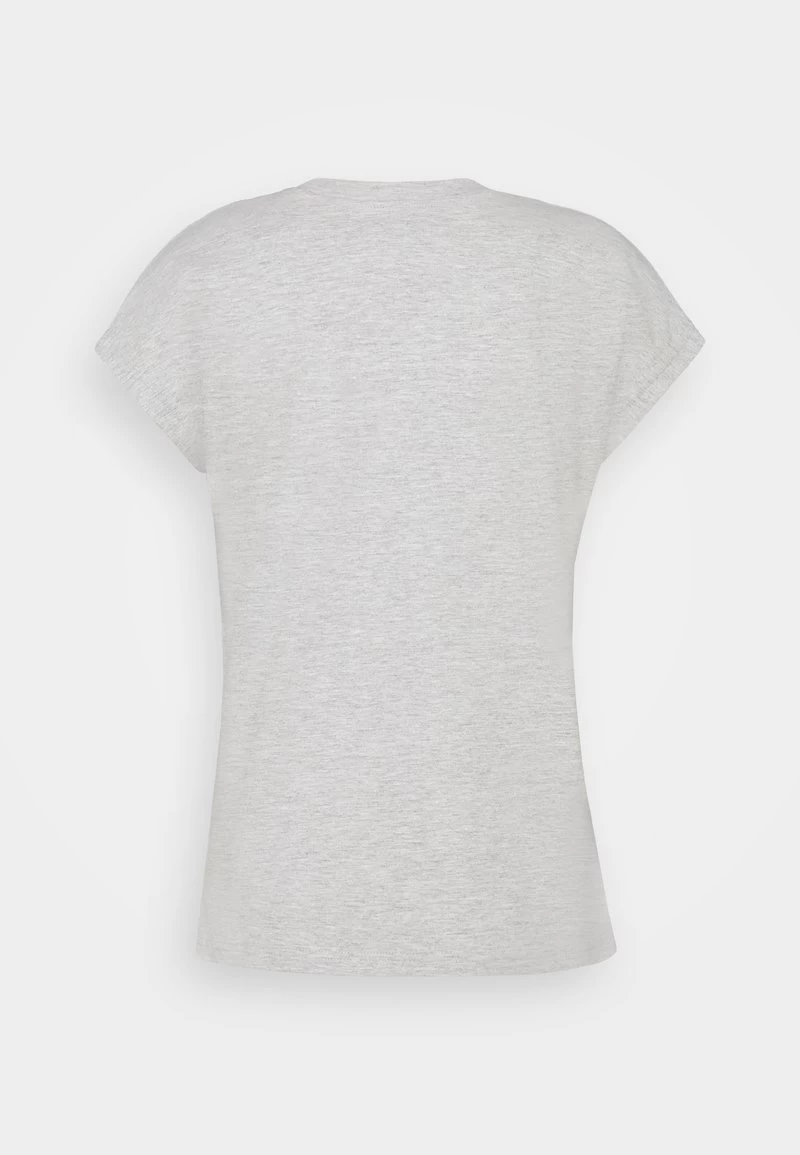 Anna Field T-Shirt Basic - Mottled Light Grey 2 Anna Field T-Shirt Basic - Mottled Light Grey – Bild 2
