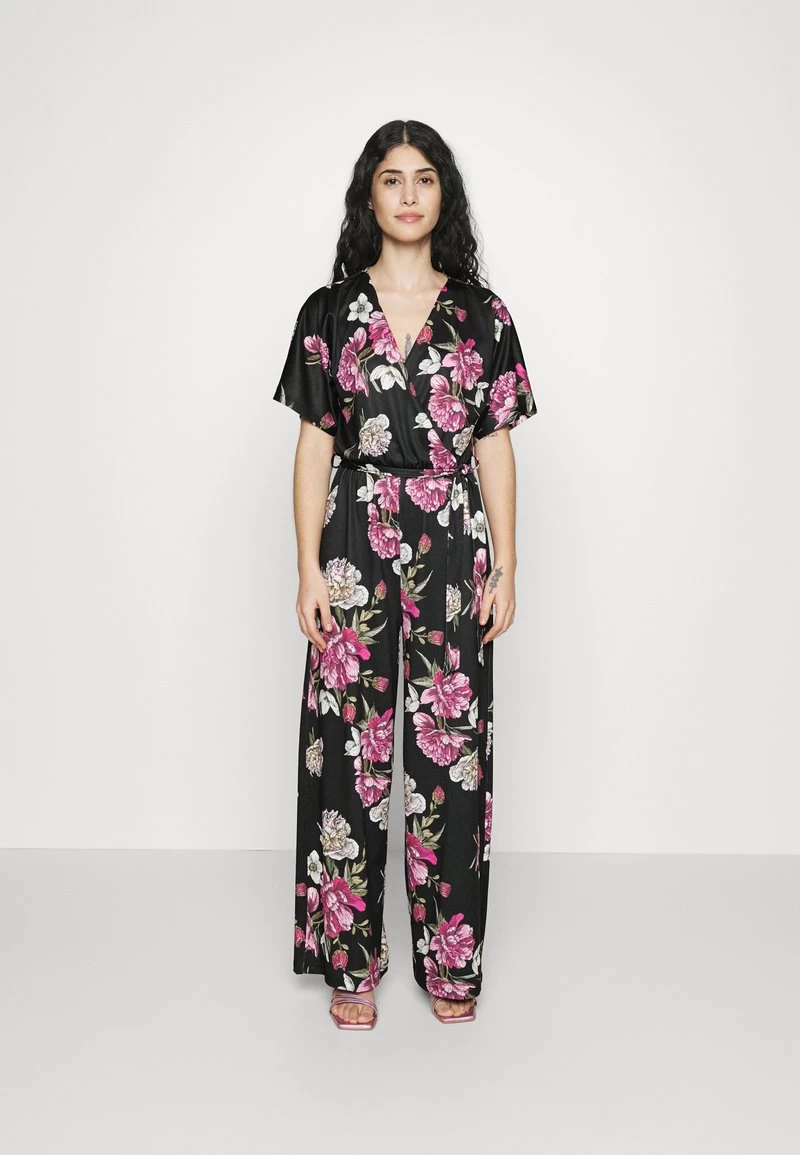 Jumpsuit - Black/ Multi-coloured 1 Jumpsuit - Black/ Multi-coloured