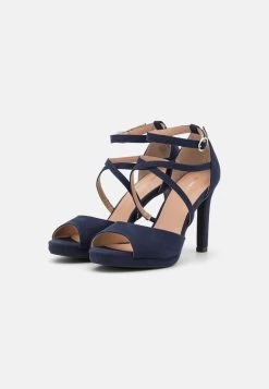 Anna Field Plateausandalette - Dark Blue -Anna Field Angebote Store 5c556a91f4d547b98de4ece1b3fab354
