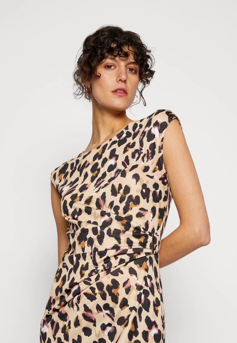 Anna Field Jerseykleid - Black/beige/multi-coloured 4 Anna Field Jerseykleid - Black/beige/multi-coloured – Bild 4