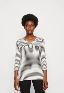 Anna Field Langarmshirt - White/black