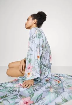 Anna Field FLORAL ROBE - Bademantel - Blue -Anna Field Angebote Store 6d0f4ed8dd7d41149e200bef4940c5e6