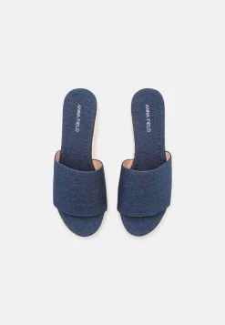 Anna Field Pantolette Hoch - Blue Denim -Anna Field Angebote Store 6d76dbae16e84f4593fadd9b91b71b47