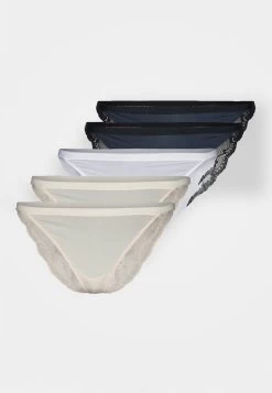 Anna Field 5 PACK - Slip - White/dark Blue/nude -Anna Field Angebote Store 6e25791cff2049c5bdd17cd6b88d628f