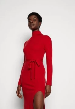 Anna Field ROLLKRAGEN RIPP MINI STRICKKLEID MIT GÜRTEL - Strickkleid - Red 9 Anna Field ROLLKRAGEN RIPP MINI STRICKKLEID MIT GÜRTEL - Strickkleid - Red -Anna Field Angebote Store 71b57cf9ce54411882918bef331aba09