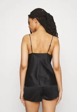 Anna Field SIMPLE SATIN SHORT SET - Nachtwäsche Set - Black -Anna Field Angebote Store 722ca56a9ee2439f909f606ecf6a7ffe