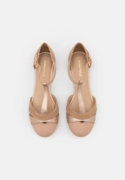 Anna Field LEATHER - Riemchenballerina - Beige 11 Anna Field LEATHER - Riemchenballerina - Beige -Anna Field Angebote Store 73c38bb24120454f8ba43b110b67ae48