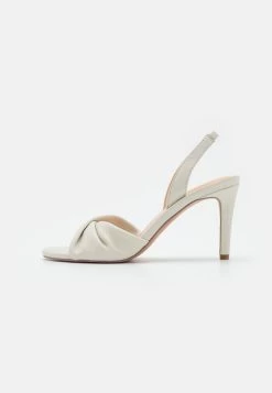 Anna Field LEATHER - High Heel Sandalette - White