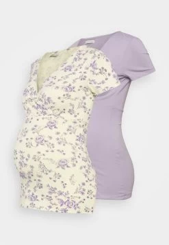 2 PACK - T-Shirt Basic - Multi Coloured/lilac/grey -Anna Field Angebote Store 7739c47181e94d1ba22c192947b01da4 1