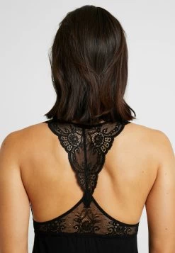 Anna Field ANNA LONG VISCOSE DRESS - Nachthemd - Black -Anna Field Angebote Store 7fefb7cbb0d14b6ea493b4f178c252a1