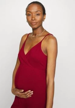 STRAPPY DRAPPY CINTERED - Jumpsuit - Dark Red -Anna Field Angebote Store 8397c307e890482eadfd9b9199f655d3