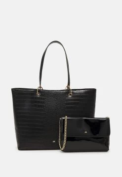 Anna Field SET - Shopping Bag - Black