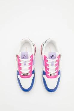 Anna Field LEATHER - Sneaker Low - White/multi-coloured -Anna Field Angebote Store 846dab65b7724de5a09b88d3207e0489