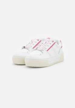 Anna Field LEATHER - Sneaker Low - White/pink -Anna Field Angebote Store 8a3972e847e64a90b0e467c2c052fd5d