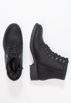 Anna Field WINTER BOOT - Schnürstiefelette - Black -Anna Field Angebote Store 8b6d960fcd704d99b897b271af4e57e6