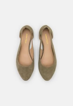 LEATHER - Klassischer Ballerina - Olive -Anna Field Angebote Store 8bc75819509841e18f12c3857a548b72