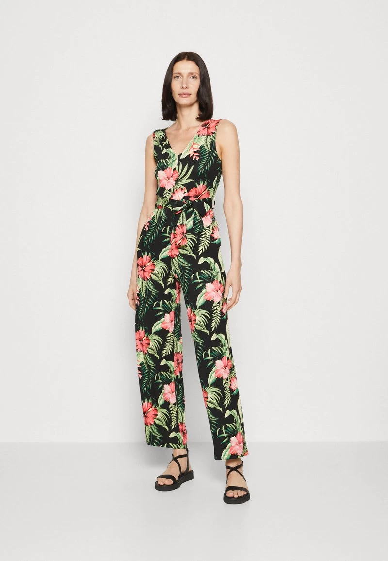 Anna Field Jumpsuit - Black/green 1 Anna Field Jumpsuit - Black/green