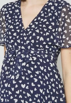 Freizeitkleid - Dark Blue/white -Anna Field Angebote Store 911c1e9fa15e4b1eb7902a1d56040b0e