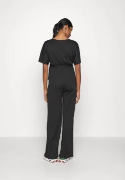 SHORT SLEEVE WRAP JUMPSUIT - Jumpsuit - Black -Anna Field Angebote Store 916c9e2f7b054f20aa7ff4ca0c540e4f