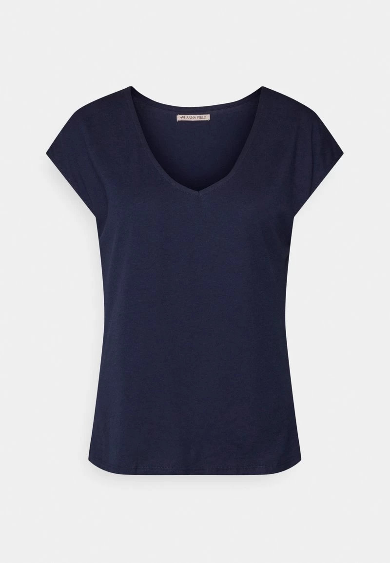 Anna Field T-Shirt Basic - Dark Blue 1 Anna Field T-Shirt Basic - Dark Blue