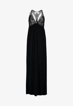 Anna Field ANNA LONG VISCOSE DRESS - Nachthemd - Black -Anna Field Angebote Store a29eb6fb26b74df3b7d7c4a763c5ddc9